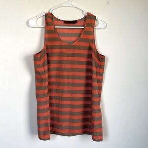 Outback red striped tank top